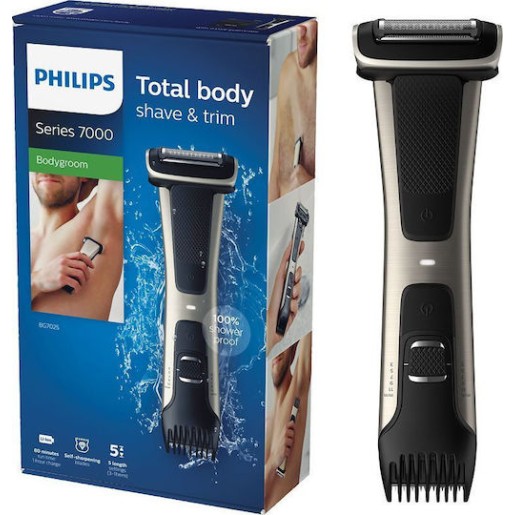 Philips Series 7000 BG7025/15 Foil Ξυριστική Μηχανή Σώματος Επαναφορτιζόμενη