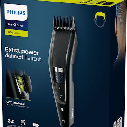 Philips Series 5000 Σετ Κουρευτικής Μηχανής Μαύρο HC5632/15