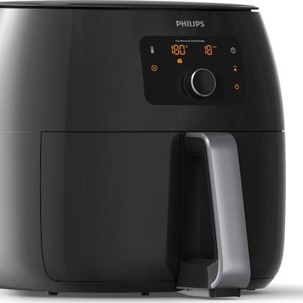 Philips Air Fryer 7.3lt Μαύρο HD9650/90