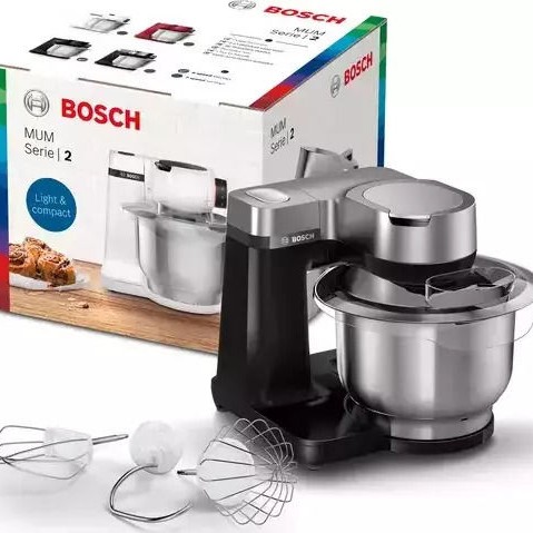Bosch Κουζινομηχανή 900W με Ανοξείδωτο Κάδο 3.8lt