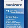 Philips Sonicare C3 Premium Plaque Defence Ανταλλακτικές Κεφαλές για Ηλεκτρική Οδοντόβουρτσα HX9044/17 4τμχ