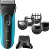 Braun Series 3 BRA3010BT Foil Ξυριστική Μηχανή Προσώπου Επαναφορτιζόμενη