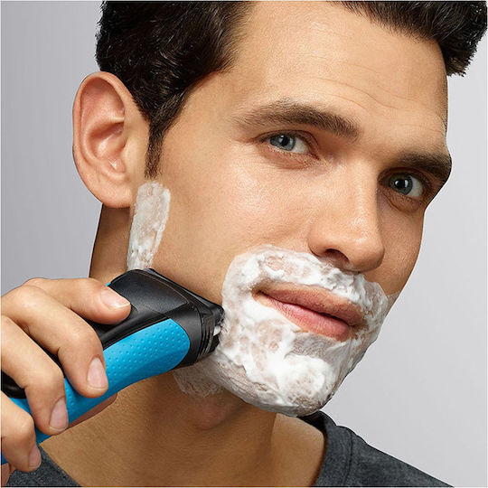 Braun Series 3 BRA3010BT Foil Ξυριστική Μηχανή Προσώπου Επαναφορτιζόμενη