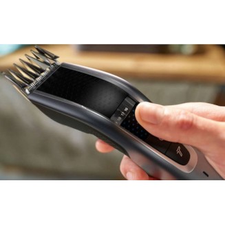 Philips Series 5000 Επαναφορτιζόμενη Κουρευτική Μηχανή Silver/Black HC5630/15