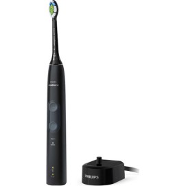 Philips Sonicare ProtectiveClean 4500 Ηλεκτρική Οδοντόβουρτσα με Χρονομετρητή και Αισθητήρα Πίεσης Μαύρη