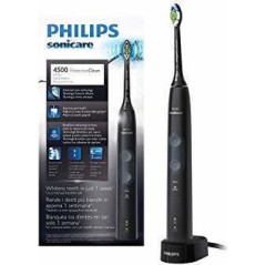Philips Sonicare ProtectiveClean 4500 Ηλεκτρική Οδοντόβουρτσα με Χρονομετρητή και Αισθητήρα Πίεσης Μαύρη