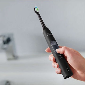 Philips Sonicare ProtectiveClean 4500 Ηλεκτρική Οδοντόβουρτσα με Χρονομετρητή και Αισθητήρα Πίεσης Μαύρη