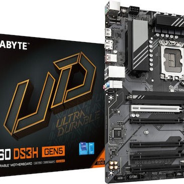 Gigabyte B760 DS3H GEN5 Motherboard ATX με Intel 1700 Socket