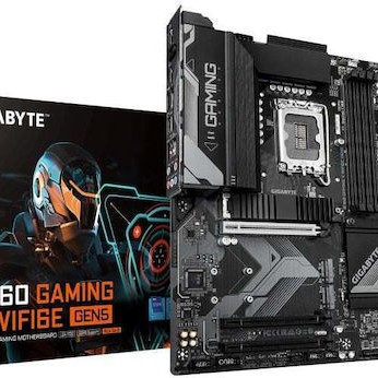 Gigabyte GA-B760 G X WF6E GEN5 Motherboard ATX με Intel 1700 Socket