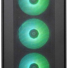 Chieftec Hunter 3 Gaming Midi Tower Κουτί Υπολογιστή με Πλαϊνό Παράθυρο και ARGB Φωτισμό Μαύρο