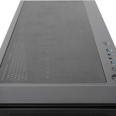 Chieftec Hunter 3 Gaming Midi Tower Κουτί Υπολογιστή με Πλαϊνό Παράθυρο και ARGB Φωτισμό Μαύρο