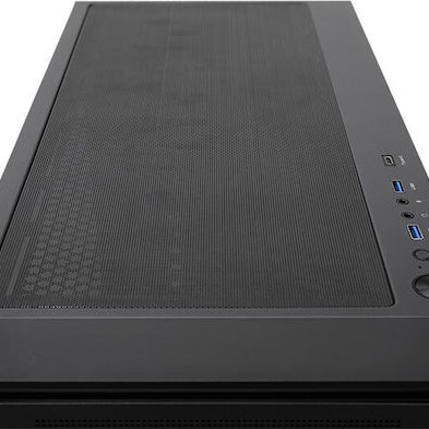 Chieftec Hunter Gaming Midi Tower Κουτί Υπολογιστή με Πλαϊνό Παράθυρο Μαύρο