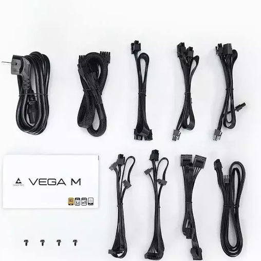 Chieftec VEGA Μ 850W Μαύρο Τροφοδοτικό Υπολογιστή Full Modular 80 Plus Gold