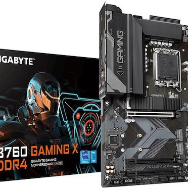 Gigabyte B760 Gaming X DDR4 rev. 1.0 Motherboard ATX με Intel 1700 Socket