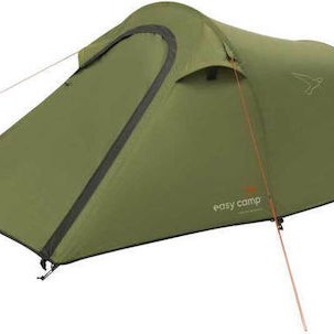 Easy Camp Σκηνή Camping Τούνελ Πράσινη 3 Εποχών για 2 Άτομα 47x14x110εκ.