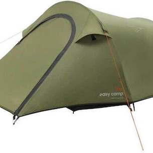 Easy Camp Σκηνή Camping Τούνελ Πράσινη 3 Εποχών για 3 Άτομα 50x15x115εκ.