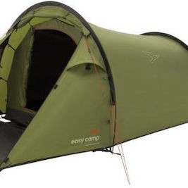 Easy Camp Σκηνή Camping Τούνελ Χακί 3 Εποχών για 2 Άτομα