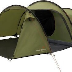Easy Camp Σκηνή Camping Τούνελ Χακί 3 Εποχών για 4 Άτομα 51x19εκ.