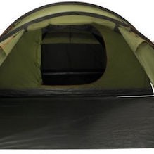 Easy Camp Σκηνή Camping Τούνελ Χακί 3 Εποχών για 4 Άτομα 51x19εκ.