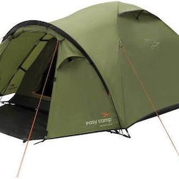 Easy Camp Σκηνή Camping Τούνελ Πράσινη 3 Εποχών για 3 Άτομα