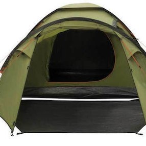 Easy Camp Σκηνή Camping Τούνελ Πράσινη 3 Εποχών για 3 Άτομα