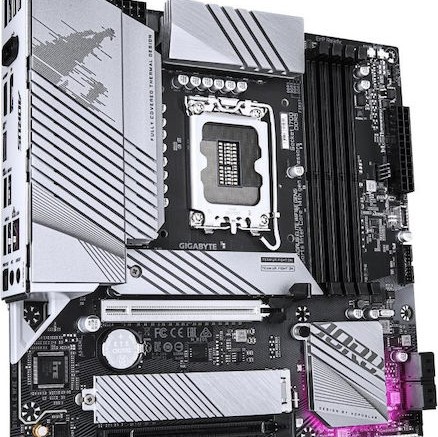 Gigabyte B760M Aorus Elite WIFI6E GEN5 rev. 1.0 Motherboard Micro ATX με Intel 1700 Socket