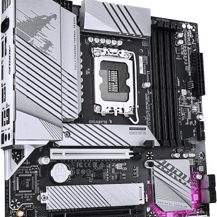 Gigabyte B760M Aorus Elite WIFI6E GEN5 rev. 1.0 Motherboard Micro ATX με Intel 1700 Socket