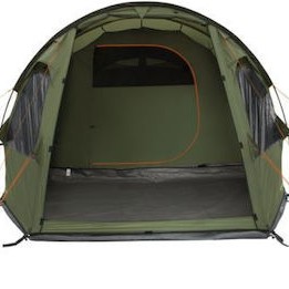 Easy Camp Hidra 4 Σκηνή Camping Τούνελ Πράσινη 4 Εποχών για 4 Άτομα 435x255x180εκ.