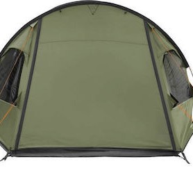 Easy Camp Hidra 5 Σκηνή Camping Τούνελ Πράσινη 4 Εποχών για 5 Άτομα 450x315x180εκ.