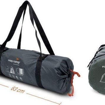 Easy Camp Kinn 5 Σκηνή Camping Τούνελ Πράσινη 4 Εποχών για 5 Άτομα 63x22εκ.