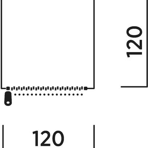 Easy Camp Καλοκαιρινή Σκηνή Camping Τουαλέτας Μπλε 120x120x200εκ.