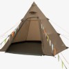 Easy Camp Tipi Σκηνή Camping Καφέ 4 Εποχών για 4 Άτομα 62εκ.
