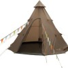 Easy Camp Tipi Σκηνή Camping Καφέ 4 Εποχών για 8 Άτομα