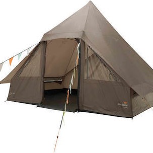 Easy Camp Orsa Cabin Σκηνή Camping Μπεζ 4 Εποχών για 8 Άτομα 365x270x170εκ.