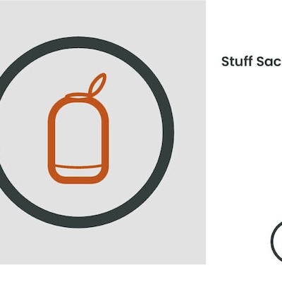 Easy Camp Sleeping Bag Διπλό 2 Εποχών Μπλε