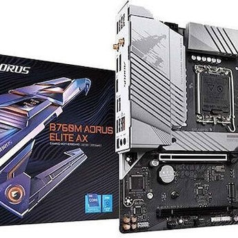 Gigabyte B760M DS3H AX DDR4 rev. 1.x Wi-Fi Motherboard Micro ATX με Intel 1700 Socket