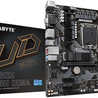 Gigabyte B760M DS3H DDR4 rev. 1.0 Motherboard Micro ATX με Intel 1700 Socket