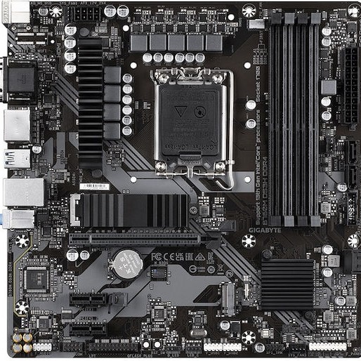 Gigabyte B760M DS3H DDR4 rev. 1.0 Motherboard Micro ATX με Intel 1700 Socket
