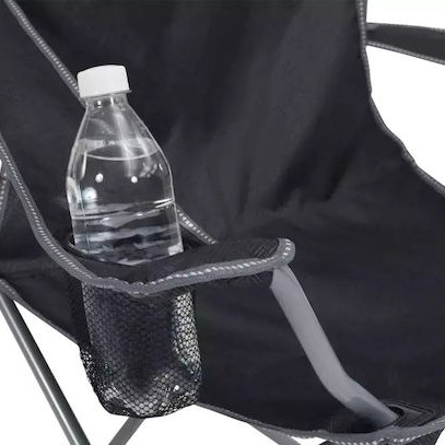 Easy Camp Καρέκλα Παραλίας Μαύρη 82x55x70εκ.