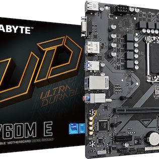 Gigabyte B760M E rev. 1.0 Motherboard Micro ATX με Intel 1700 Socket