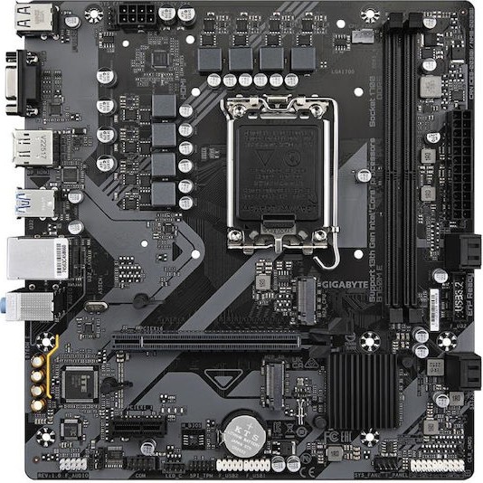 Gigabyte B760M E rev. 1.0 Motherboard Micro ATX με Intel 1700 Socket