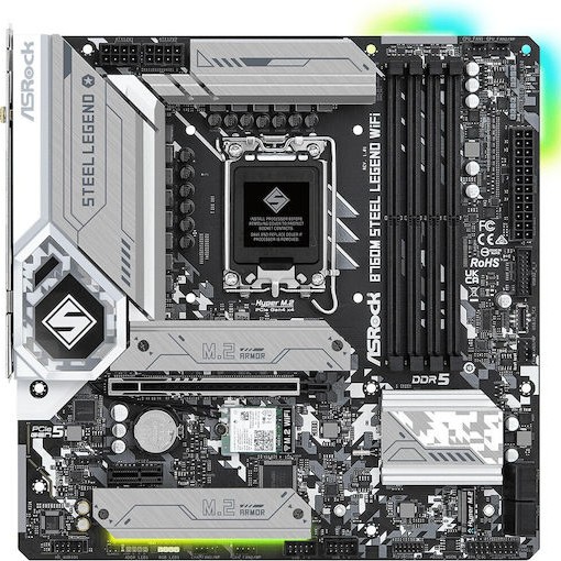 Gigabyte B760M E rev. 1.0 Motherboard Micro ATX με Intel 1700 Socket