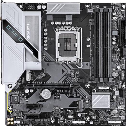 Gigabyte B760M Gaming Plus WIFI DDR4 rev. 1.0 Motherboard Micro ATX με Intel 1700 Socket