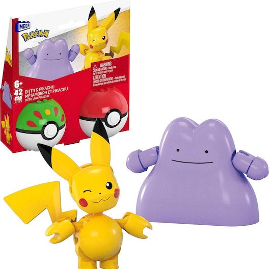 Mega Bloks Παιχνίδι Μινιατούρα Pokemon για 6+ Ετών