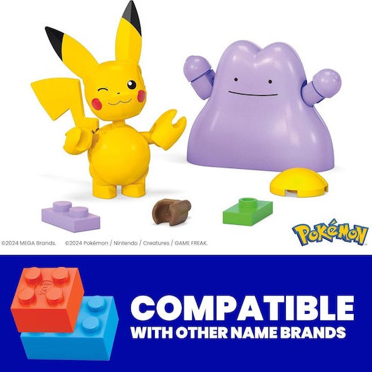 Mega Bloks Παιχνίδι Μινιατούρα Pokemon για 6+ Ετών