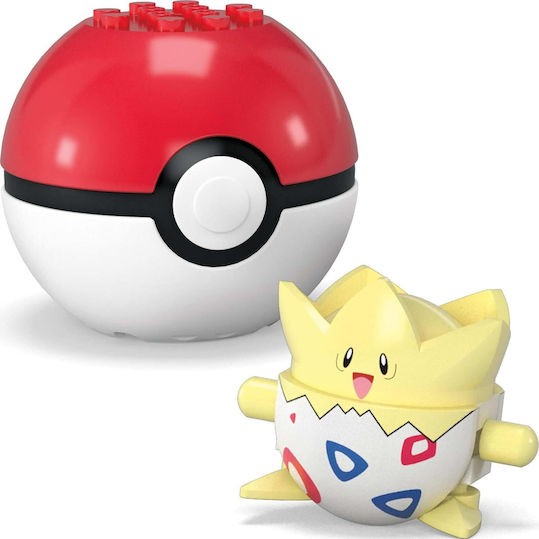 Mattel Παιχνίδι Μινιατούρα Mega Pokemon Pokeball Pokemon για 6+ Ετών
