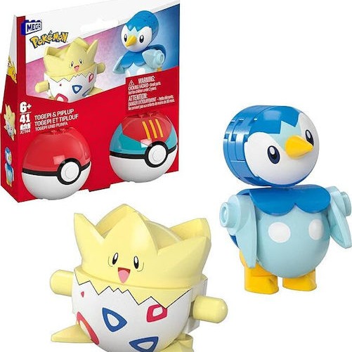 Mattel Παιχνίδι Μινιατούρα Mega Pokemon Pokeball Pokemon για 6+ Ετών