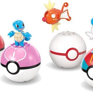 Mattel Παιχνίδι Μινιατούρα Mega Pokmon 4 Watertype Pokmon Sets Pokemon για 6+ Ετών