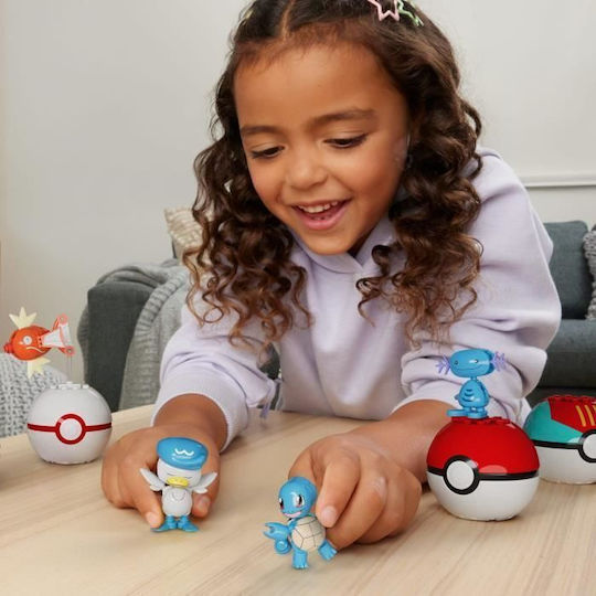 Mattel Παιχνίδι Μινιατούρα Mega Pokmon 4 Watertype Pokmon Sets Pokemon για 6+ Ετών