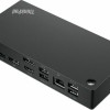 Lenovo ThinkPad Universal 90W USB-C Docking Station με HDMI/DisplayPort 4K PD Ethernet και συνδεση 3 Οθονών Μαύρο